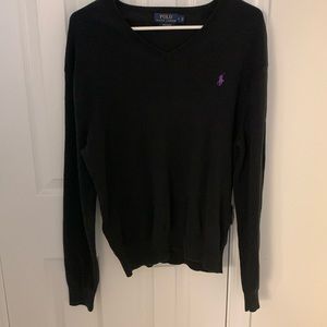 Polo Men’s Large Crew Neck Sweater Black